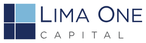 The logo for Lima One Capital, a Fix and Flip Lenders.